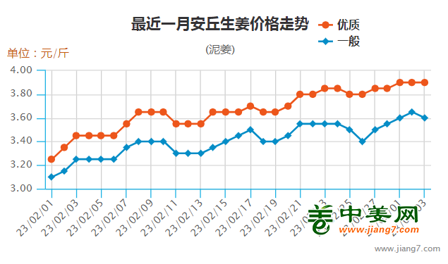 安丘鲜姜市场行情分析